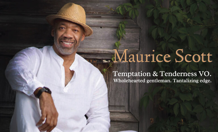 Maurice Scott Temptation & Tenderness VO Banner Headshot